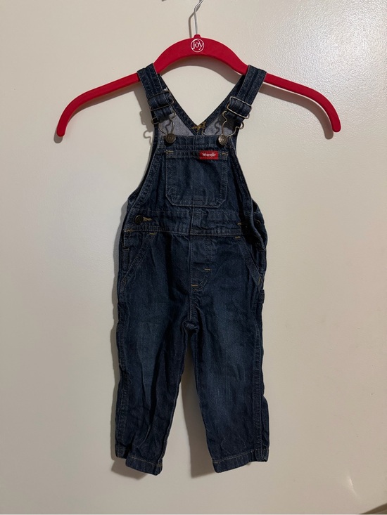 Wrangler Other - Wrangler Dark Blue Denim Kids Overalls